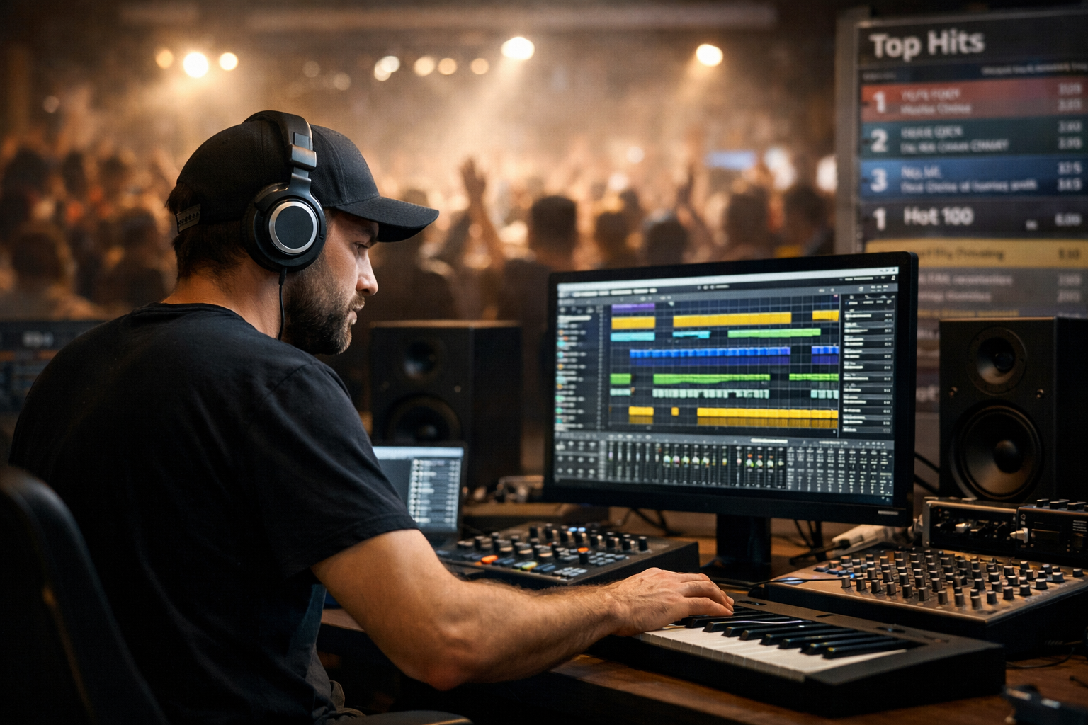 homme sur Ableton Live