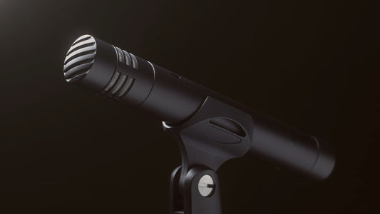 Microphone à condensateur en studio pour le field recording